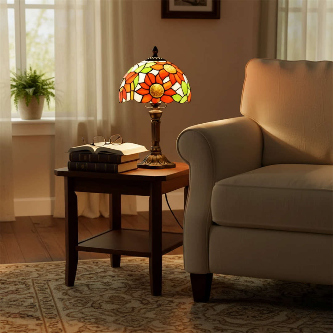 Chic Glass LED Table Lamp – A Touch of Elegance for Your Space