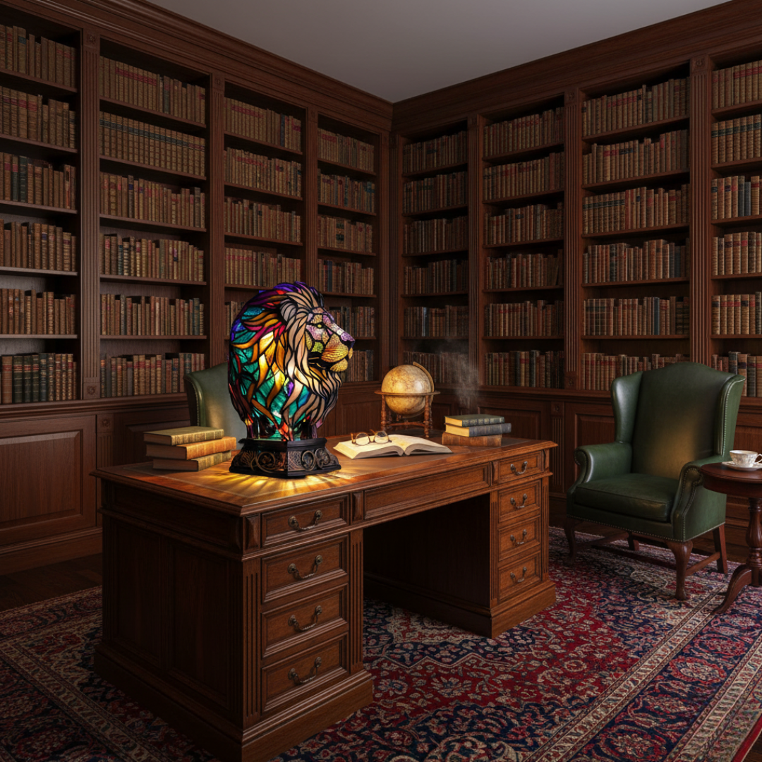 Majestic Mufasa Glow Lamp